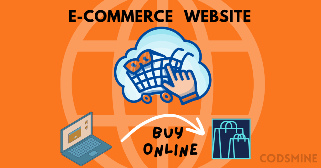 what is E commerce website business website codsmine